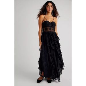Free People Black Magic Maxi Dress